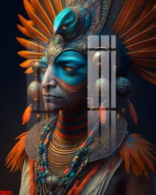 Mua file gốc File gốc in tranh thổ dân TD121 (chất lượng) tại Filetranh.com