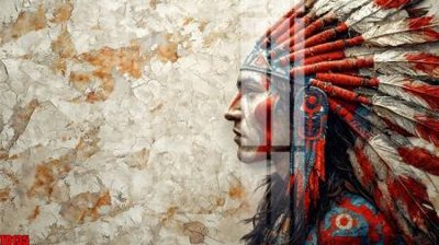 Tải file File gốc in tranh thổ dân TD135 (gốc) chủ đề tâm linh