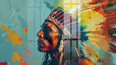 Tải file File gốc in tranh thổ dân TD176 (gốc) in ấn chất lượng