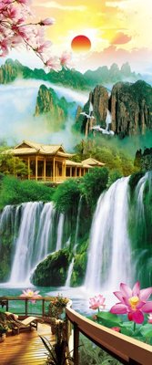 File tranh File tranh đứng lối vào TD2003 (gốc) chủ đề thành phố