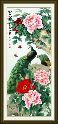 File in lụa File tranh đứng lối vào TD2033 (phong cảnh) File tranh đứng lối vào TD2033