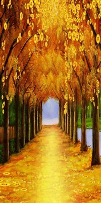 Tải file File tranh đứng lối vào TD2092 (gốc) chủ đề hoa sen