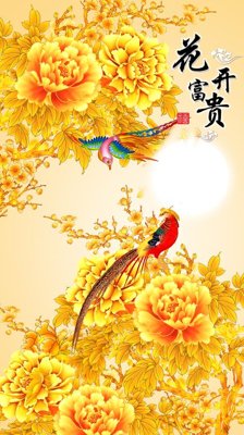 File gốc File tranh đứng lối vào TD2190 (in lụa) tranh thuận buồm