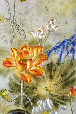 File PSD File tranh đứng lối vào TD2192 (bản gốc) cho nhà in