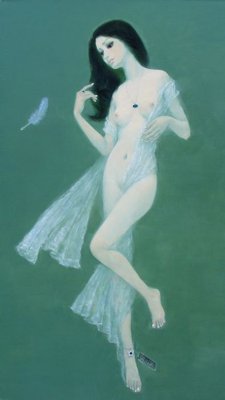 File tranh PSD File tranh đứng lối vào TD2209 chất lượng cao