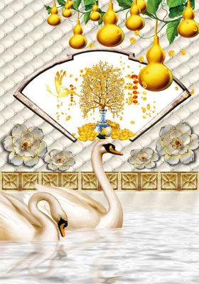 Tải file File tranh đứng lối vào TD2261 (gốc) làm tranh trang trí