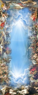 Tải file File tranh đứng lối vào TD2264 (gốc) chủ đề tôn giáo