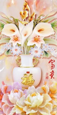 File tranh trang trí File tranh đứng lối vào TD2411 (tải file gốc)