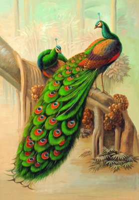 File tranh in trần File tranh đứng lối vào TD2496 (ảnh gốc siêu nét)