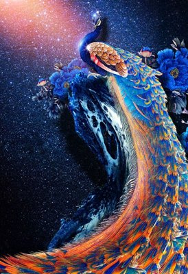 File gốc File tranh đứng lối vào TD2501 (cho in ấn) độc quyền