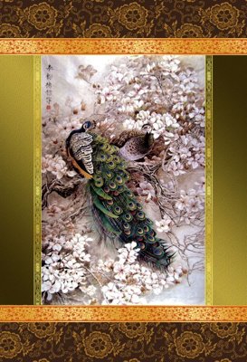 Download file gốc File tranh đứng lối vào TD2502 (in lụa) nghệ thuật