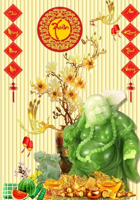 File gốc in mica File tranh đứng lối vào TD2510 chất lượng