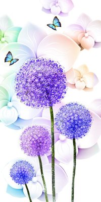 File gốc File tranh đứng lối vào TD2676 (cho in ấn) độc quyền