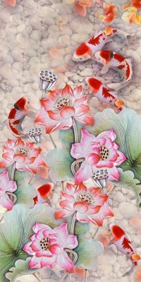 File gốc File tranh đứng lối vào TD2735 (in tráng gương) sang trọng