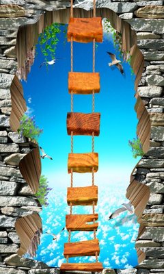 Mua file gốc File tranh đứng lối vào TD2746 (in ấn) tại Filetranh.com