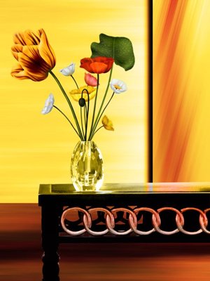 File tranh File tranh đứng lối vào TD2758 (gốc) chủ đề tĩnh vật