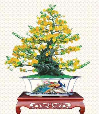 File in trần File tranh đứng lối vào TD2823 (file gốc) xuyên sáng