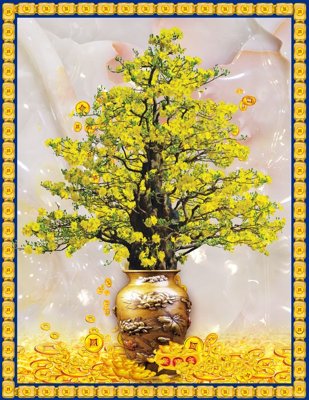 File ảnh File tranh đứng lối vào TD2850 (gốc) in standee