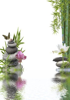 Tải file File tranh đứng lối vào TD3007 (ảnh gốc) in gạch 3D