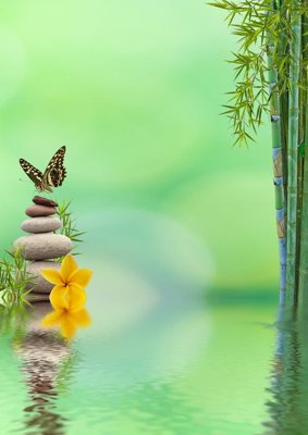 File ảnh File tranh đứng lối vào TD3008 (gốc) in backdrop sự kiện