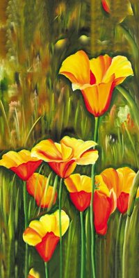 File in ấn cao cấp File tranh đứng lối vào TD3120 (file gốc)