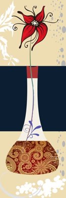 File gốc File tranh đứng lối vào TD3122 (in lụa) tranh thuận buồm