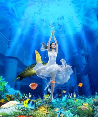 File gốc File tranh đứng lối vào TD3218 (in mica) làm bảng hiệu