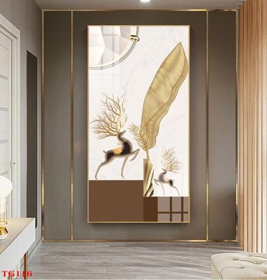 Tải file gốc File tranh bộ in tráng gương hiện đại TG116 dùng cho in ấn