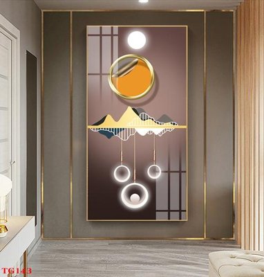 Tải file File tranh bộ in tráng gương hiện đại TG143 (gốc) in nhanh