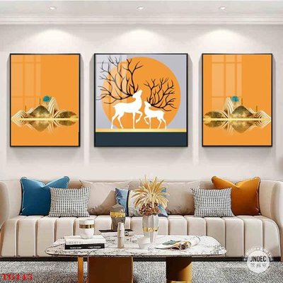 Tệp tin gốc File tranh bộ in tráng gương hiện đại TG145 (dùng cho in ấn) chuyên nghiệp