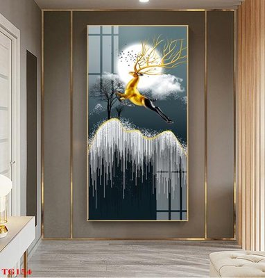 Tải file File tranh bộ in tráng gương hiện đại TG154 (ảnh gốc) in tráng gương