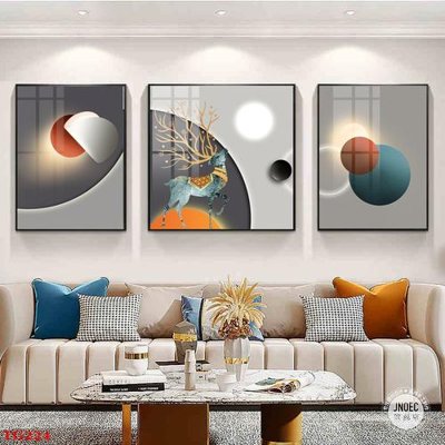 File gốc File tranh bộ in tráng gương hiện đại TG224 (cho in 3D) độc đáo