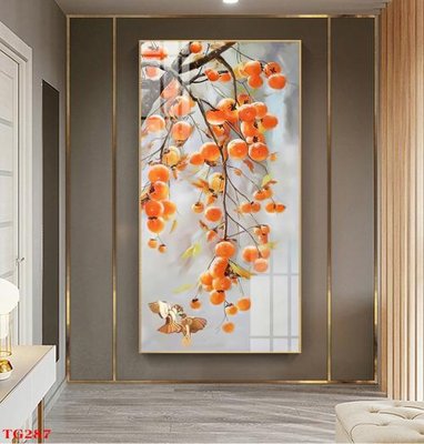 File gốc File tranh bộ in tráng gương hiện đại TG287 (in 3D) cho trang trí