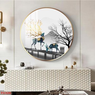 File gốc File tranh bộ in tráng gương hiện đại TG326 (trang trí) phòng ngủ