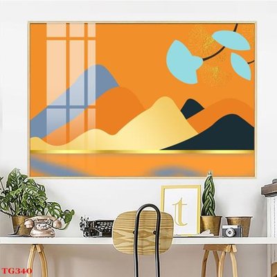 Tải file File tranh bộ in tráng gương hiện đại TG340 (PSD) cho in ấn quảng cáo