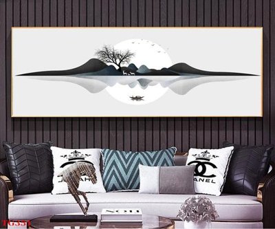 File PSD File tranh bộ in tráng gương hiện đại TG351 (gốc) nhiều lớp (multi-layer)