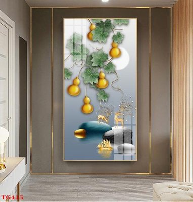 Download file gốc File tranh bộ in tráng gương hiện đại TG415 (in mica) trang trí