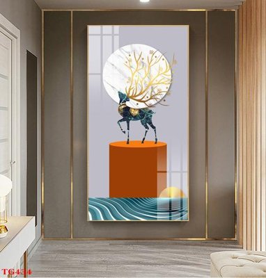 Tải file File tranh bộ in tráng gương hiện đại TG434 (gốc) in tranh tráng gương