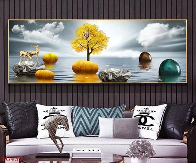 Download file File tranh bộ in tráng gương hiện đại TG437 (chuẩn in) chất lượng cao