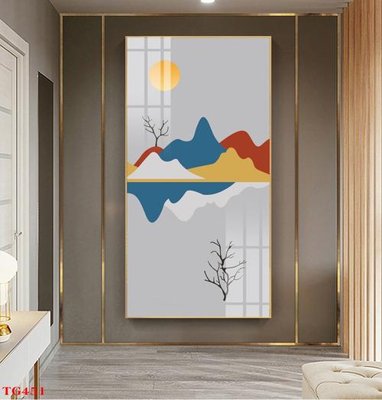 File PSD File tranh bộ in tráng gương hiện đại TG451 (chất lượng in ấn)