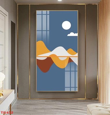 File PSD in ấn File tranh bộ in tráng gương hiện đại TG452 (chất lượng cao)