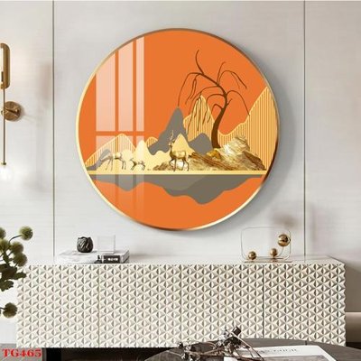 File ảnh File tranh bộ in tráng gương hiện đại TG465 (gốc) cho trang trí nội thất