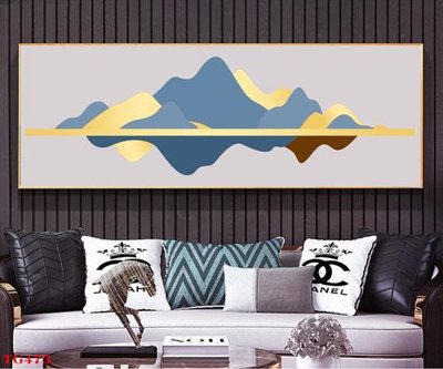 File ảnh gốc File tranh bộ in tráng gương hiện đại TG473 không vỡ nét