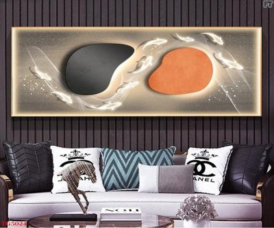 File gốc File tranh bộ tráng gương hiện đại TG5024 (PNG) không nền chất lượng