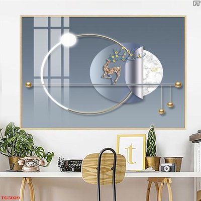 File tranh gốc PSD File tranh bộ tráng gương hiện đại TG5029 còn nguyên layer