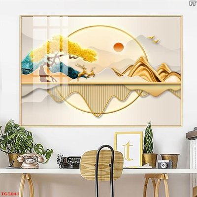 File tranh File tranh bộ tráng gương hiện đại TG5041 (gốc) in film