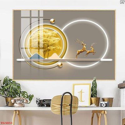 File gốc File tranh bộ tráng gương hiện đại TG5053 (PNG) nền trong suốt