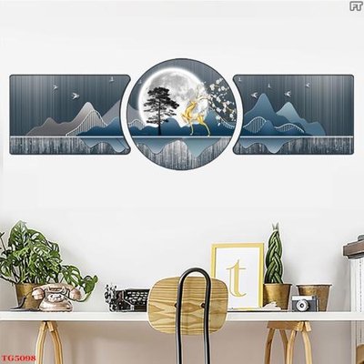 File tranh File tranh bộ tráng gương hiện đại TG5098 (gốc) chủ đề con người