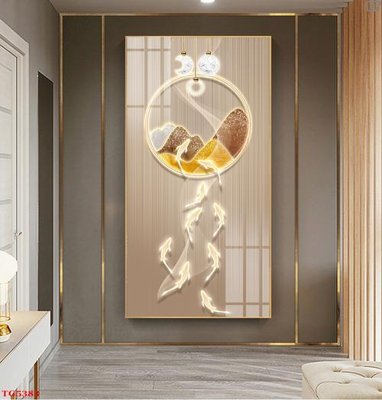 Hình ảnh gốc File tranh bộ tráng gương hiện đại TG5383 (để in khổ lớn)