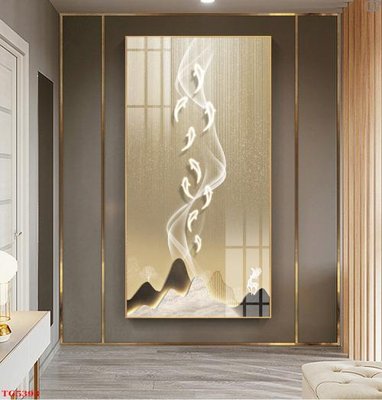 File gốc File tranh bộ tráng gương hiện đại TG5393 (in lụa) cao cấp